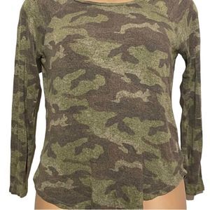 American Eagle Long Sleeve Camouflage Shirt